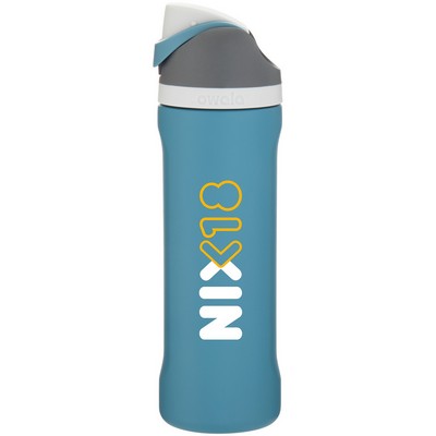 24 oz Owala Freesip Water Bottle (Blue Oasis)